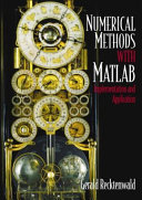 Numerical Methods with MATLAB Book