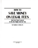 How to Save Money on Legal Fees