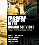 Web-Based Education in the Human Services