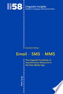 Email  SMS  MMS