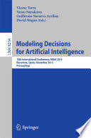 Modeling Decisions for Artificial Intelligence Book