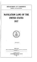 Navigation Laws of the United States, 1927