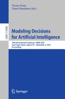 MODELING DECISIONS FOR ARTIFICIAL INTELLIGENCE