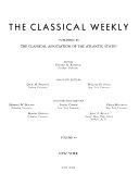 The Classical Weekly