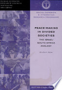 Peace-making in Divided Societies