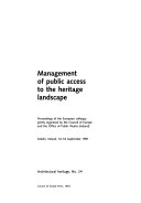 Management of Public Access to the Heritage Landscape