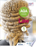 AQA A level Law for Year 1 AS