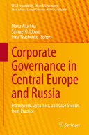 Pdf Corporate Governance in Central Europe and Russia Telecharger