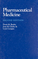 PHARMACEUTICAL MEDICINE second edition