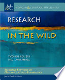Research in the Wild Book