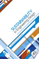 Book Sustainability in Engineering Design Cover