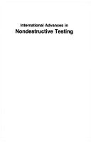 International Advances in Nondestructive Testing