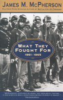 What They Fought For  1861 1865 Book