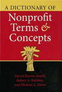 A Dictionary of Nonprofit Terms and Concepts Pdf/ePub eBook