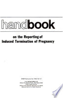 Handbook on the Reporting of Induced Termination of Pregnancy