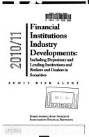 Financial Institutions Industry Developments