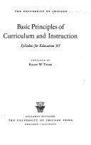 Basic Principles Of Curriculum And Instruction