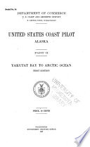 United States Coast Pilot 9  Alaska Book PDF