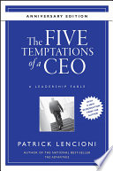 The Five Temptations of a CEO Book PDF