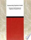 Summarizing Population Health Book