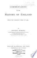 Commentaries on the History of England