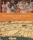 Discovering the Western Past  Volume I  To 1789 Book