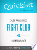 Quicklet on Fight Club by Chuck Palahniuk Book