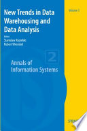 New Trends in Data Warehousing and Data Analysis Book