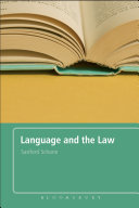 Read Pdf Language and the Law