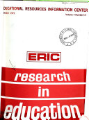 Research in Education