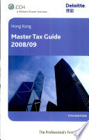 Hong Kong Master Tax Guide 2008/09
