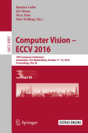 Computer Vision     ECCV 2016