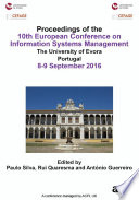 10th European Conference on Information Systems Management Book