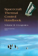 Spacecraft Thermal Control Handbook: Cryogenics