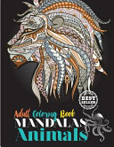 Adult Coloring Book   Mandalas Animals