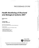 Health Monitoring of Structural and Biological Systems 2007 Book