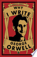 Why I Write PDF Book By George Orwell