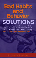 Bad Habits And Behavior Solutions