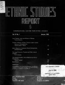 Ethnic Studies Report