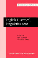 English Historical Linguistics 2010