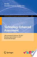 Technology Enhanced Assessment Book