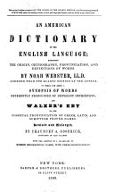An American Dictionary of the English Language ...