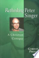 Rethinking Peter Singer Book