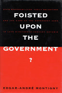 Foisted upon the Government?