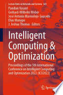 Intelligent Computing   Optimization Book
