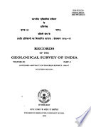 Records of the Geological Survey of India