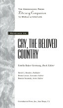 Readings on Cry  the Beloved Country