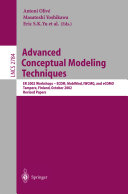 Advanced Conceptual Modeling Techniques
