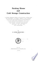 Packing House and Cold Storage Construction Book