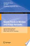 Recent Trends in Wireless and Mobile Networks Book